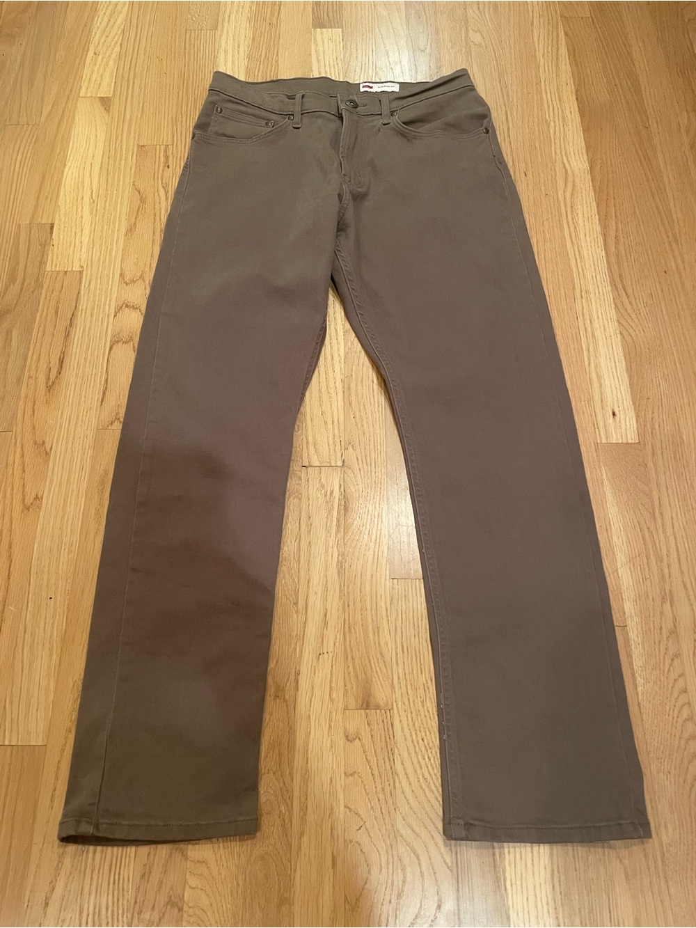 Wrangler Men's Straight Jeans in Brown